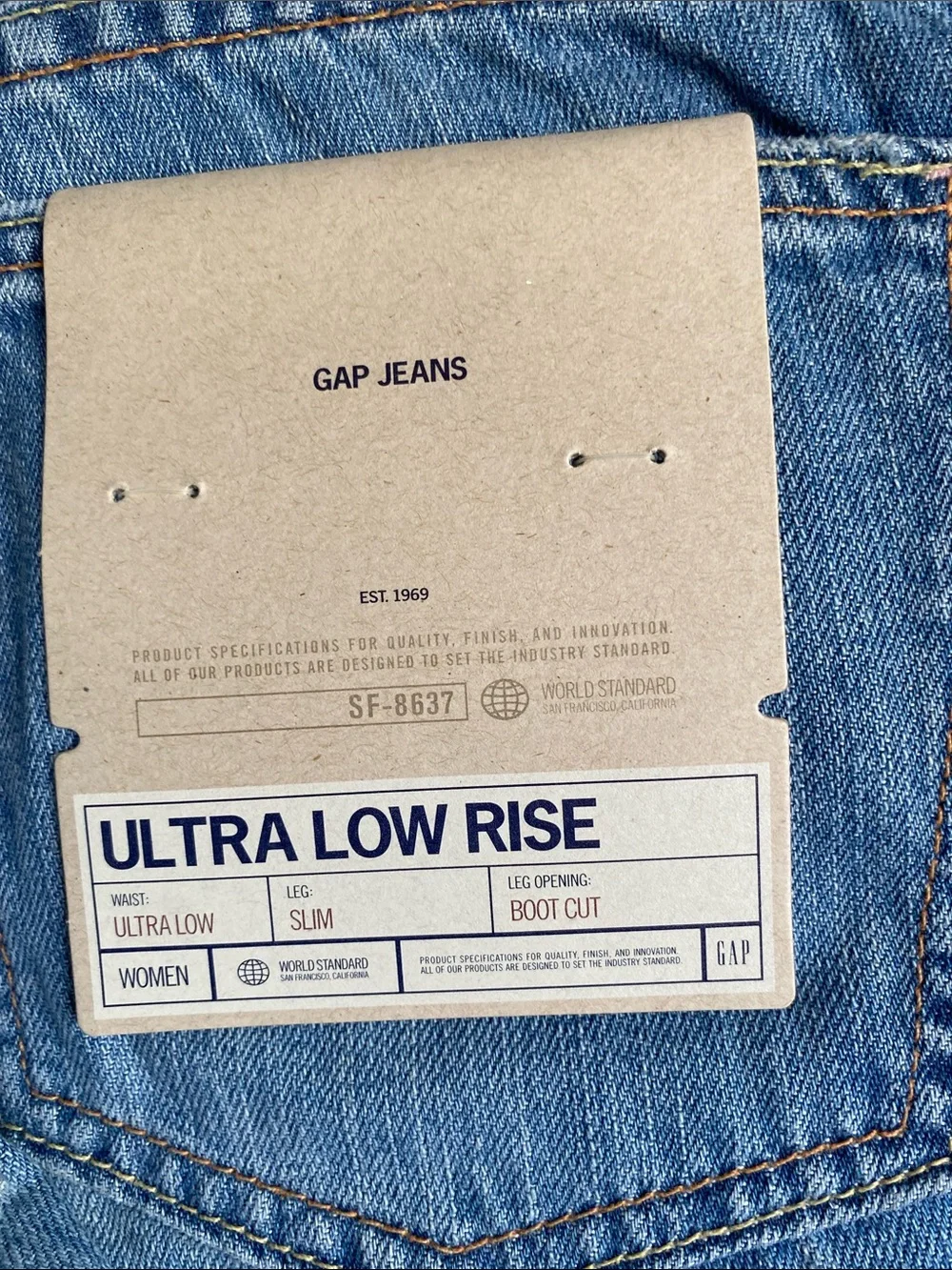 GAP Light Wash Ankle Crop Jeans